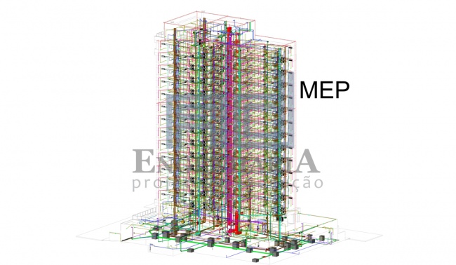 BIM-3D Edifício Morada da Mar